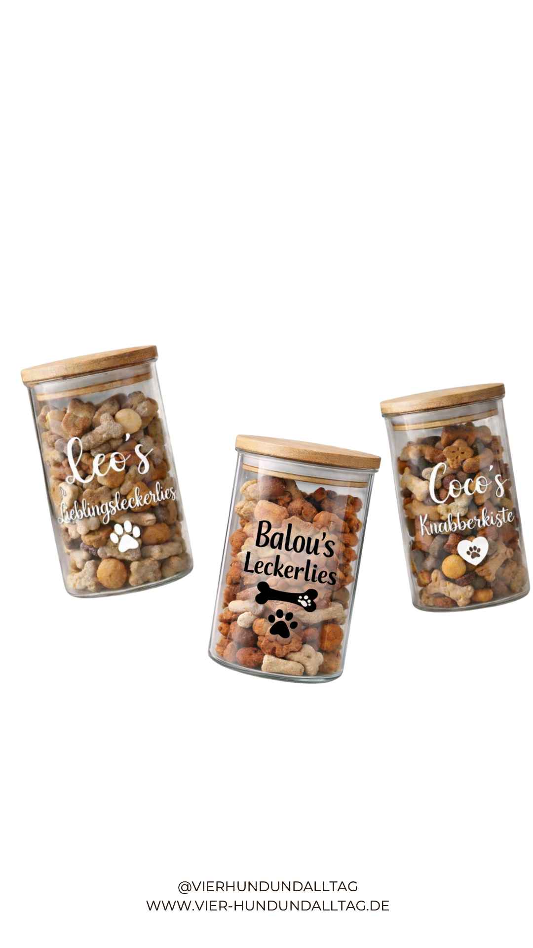 Personalisiertes Leckerlie-Glas